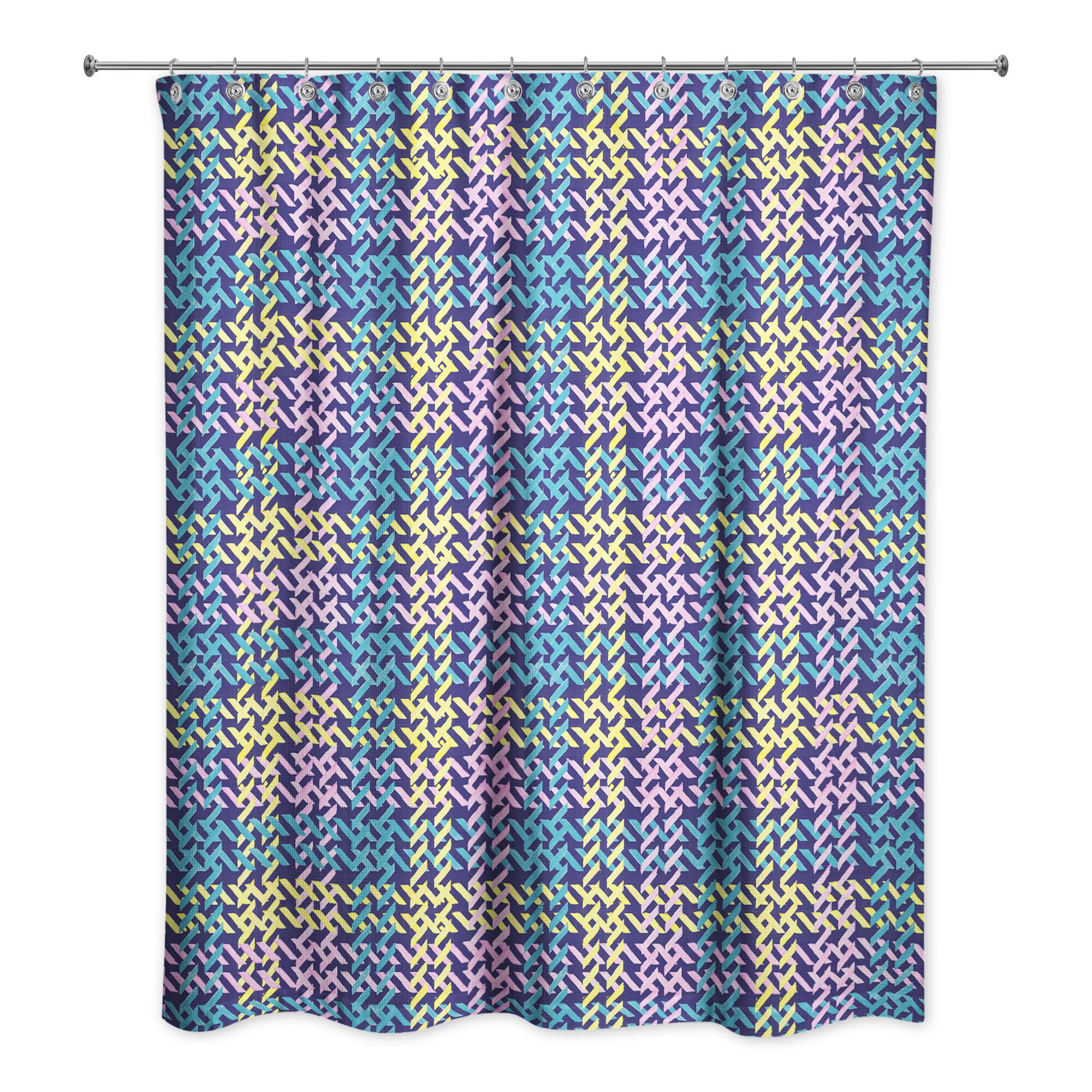 Plaid Shower Curtain